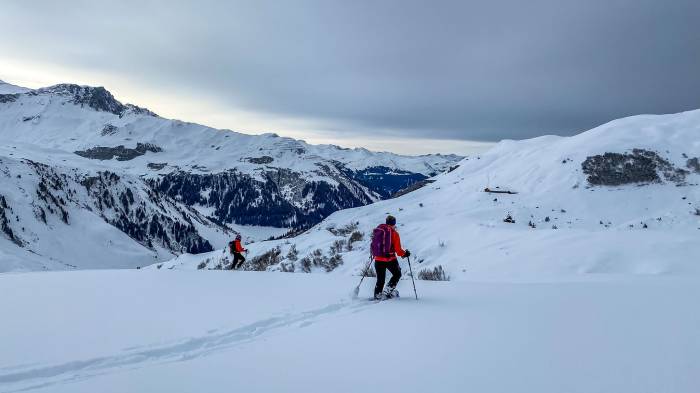 Sophia Bartolomei ist begeisterte Schneeschuhläuferin und auch als Wanderleiterin unterwegs.