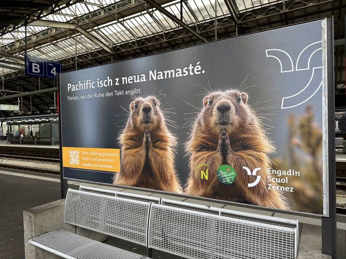 Die Kampagne wird unter anderem mit Railpostern in Zügen, Plakaten in den Städten St.Gallen, Frauenfeld, Weinfelden, Luzern, Basel und Zürich sowie auf Social-Media-Kanälen ausgespielt.