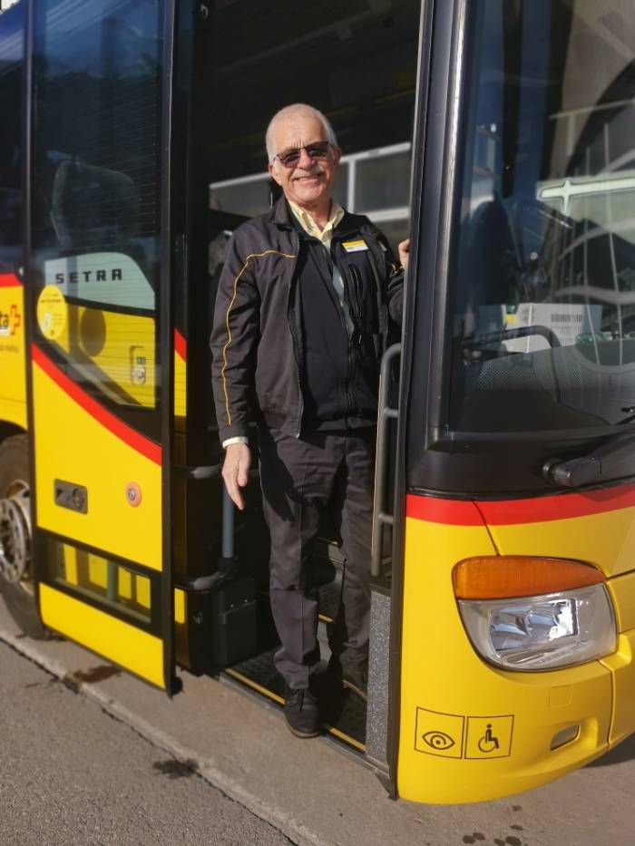 Postautochauffeur ist fast wie Lokführer, ein Traumberuf.