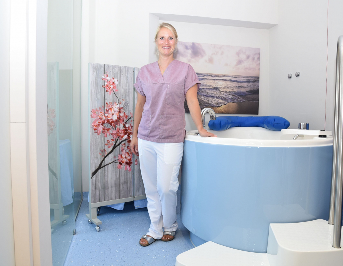 Verena von Preysing ist die Leitende Hebamme am Ospidal.