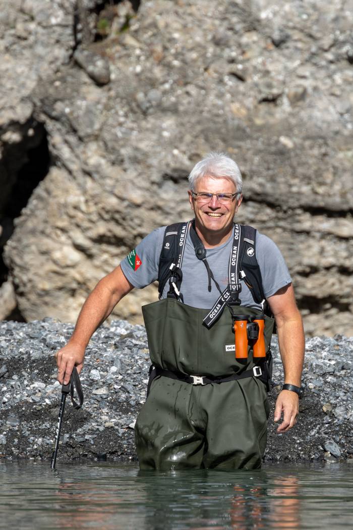Parkdirektor Ruedi Haller kennt den Spöl aus eigener Anschauung.