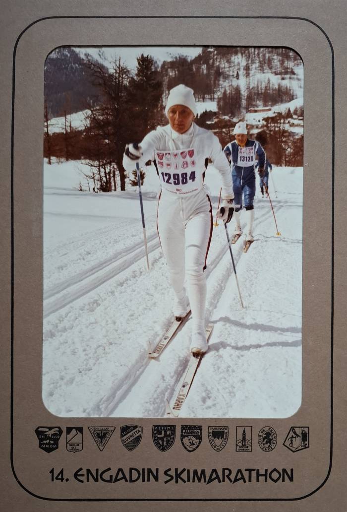 Auch Mia Mathis hat die Strecke zwischen Maloja und S-chanf schon einige Male unter die Latten genommen.