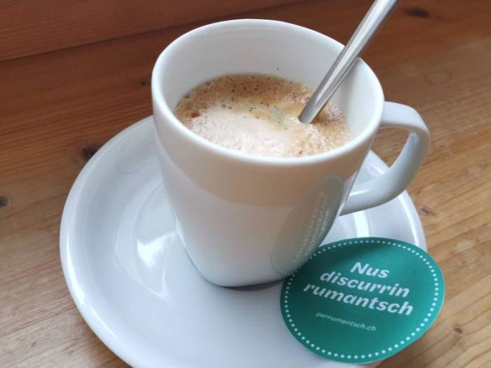 Il cafè rumantsch per minch'ün chi vuless discuorrer rumantsch.
