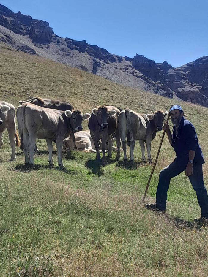 Sind die Tiere zufrieden, ist auch Werner Keller gücklich.