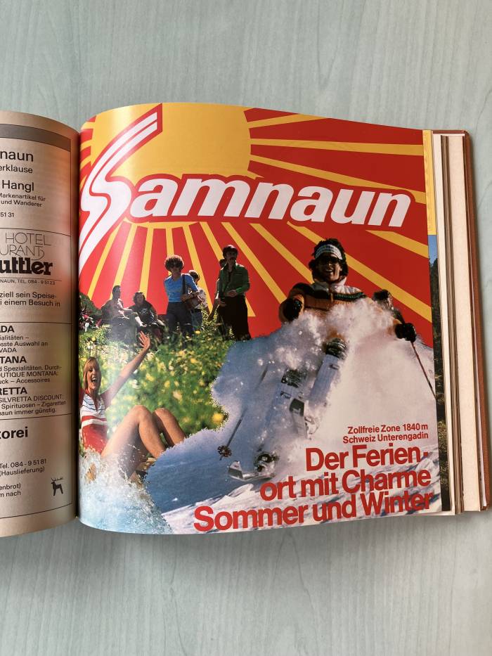 Alles schön bunt in Samnaun.