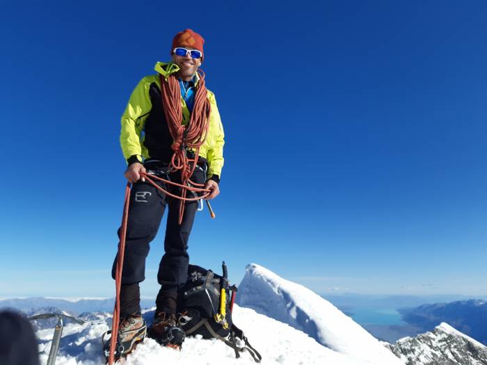 Christian Wittwer ist vor allem Hüttenwart in der Tuoi-Hütte, zwischendurch amtet er aber immer noch als Bergführer.