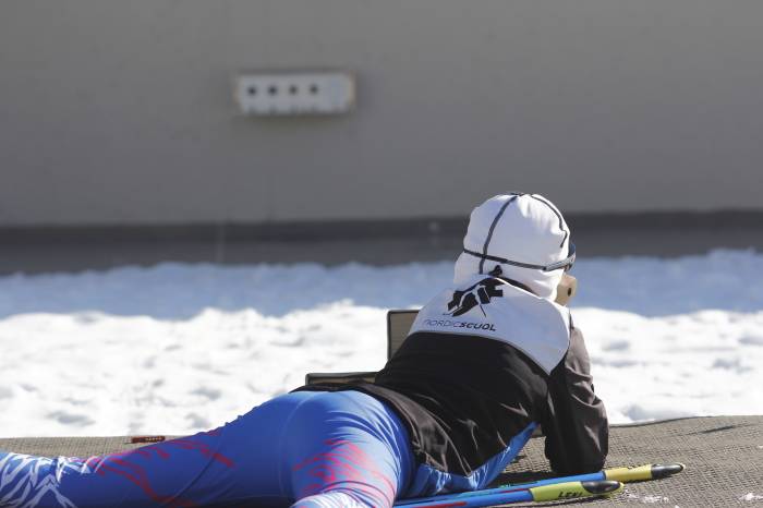 Der Biathlonsport erlebt dank des neuen Schiessstandes einen Aufschwung.