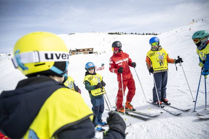 Die Lehrer*innen der Ski- und Snowboardschule Val Müstair verfügen nun über eine ideale Anlage für rasche Fortschritte ihrer Schüler*innen. 