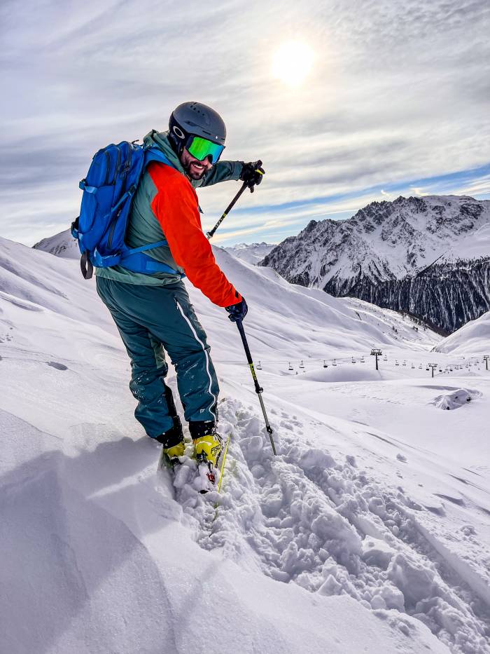 Matthias Zwyssig freut sich jeden Sommer wieder auf den Winter.