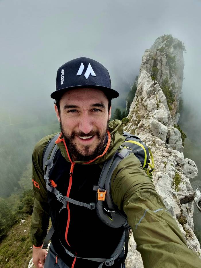 Fadri Furrer ist begeisterter Bergsteiger und -renner.